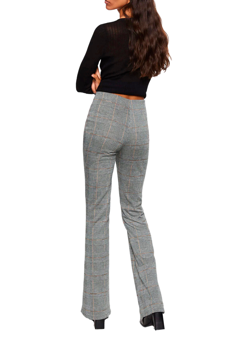 Женский Mango Расклешенные брюки GALO с принтом (цвет ), артикул 37085961 | Фото 3