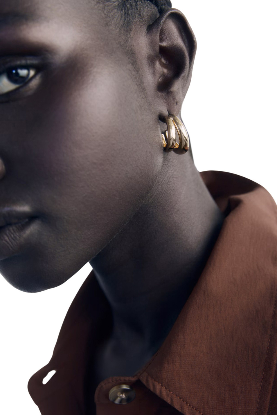 Женский Mango Серьги-кольца LULU (цвет ), артикул 27041335 | Фото 3