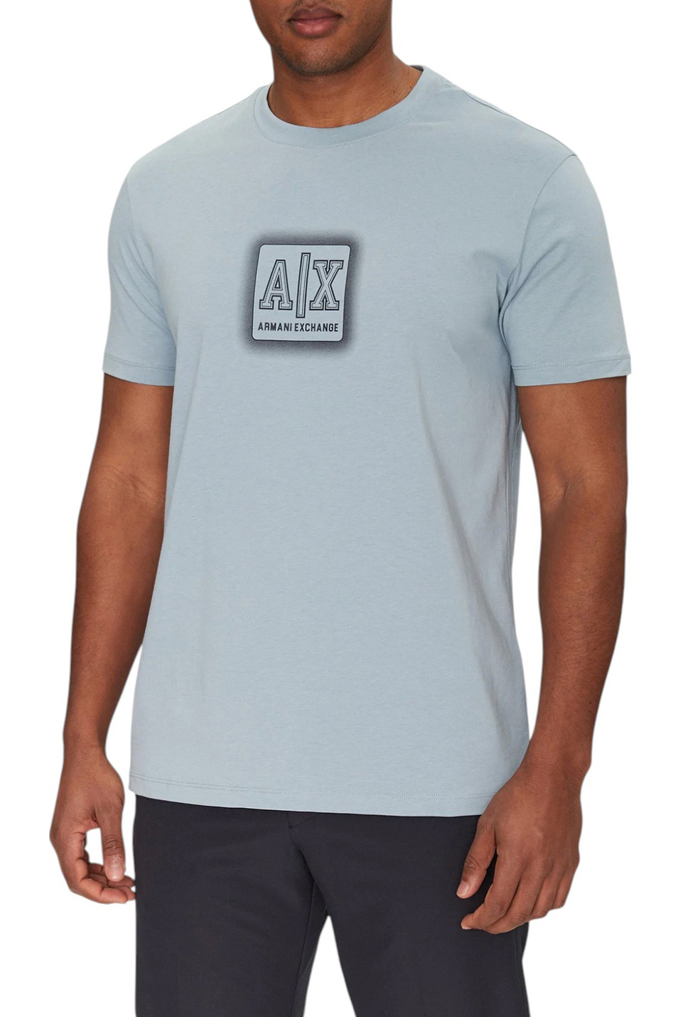Мужской Armani Exchange Футболка из хлопкпа (цвет ), артикул XM000545-AF10361 | Фото 1
