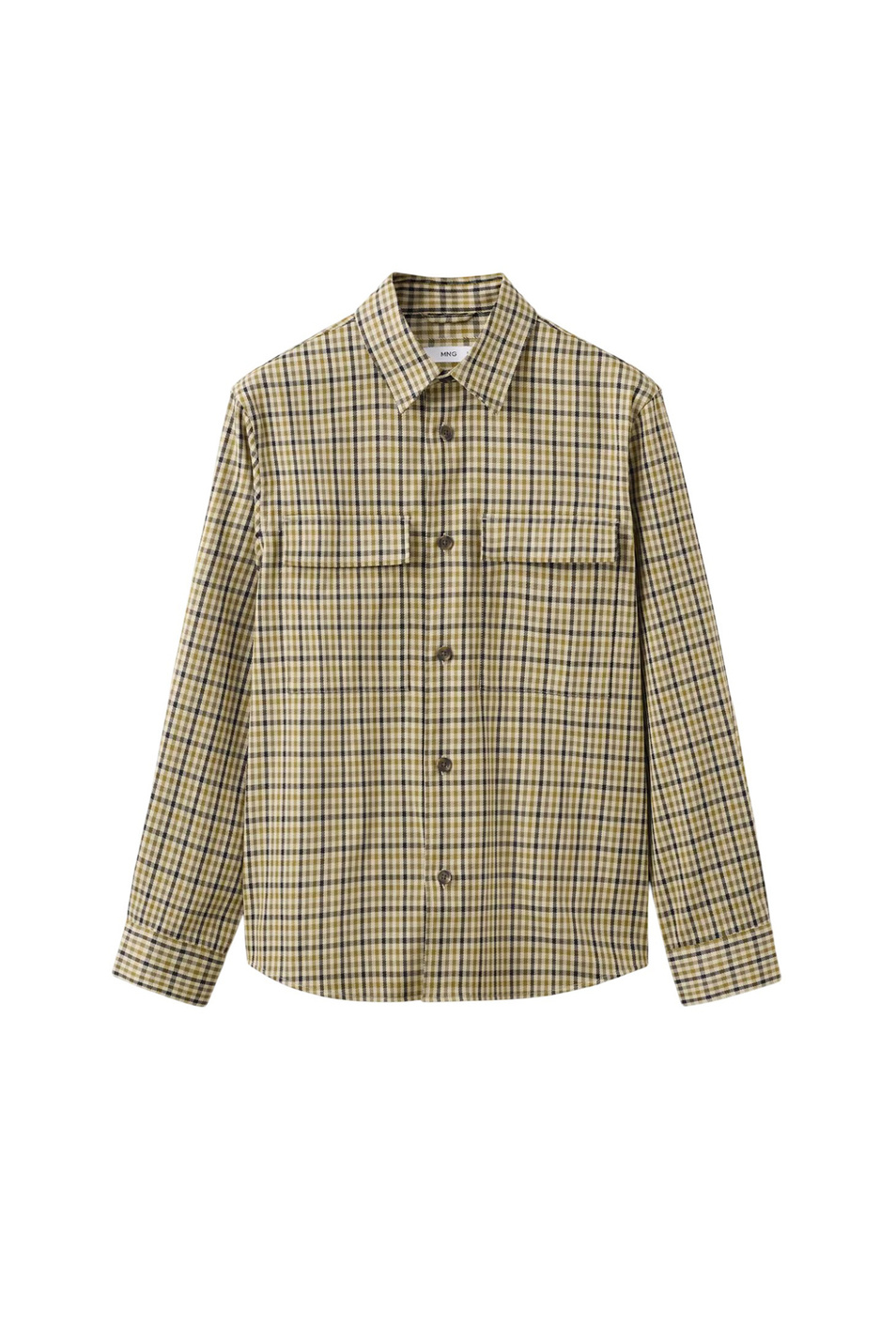 Мужской Mango Man Рубашка GABRIO в клетку (цвет ), артикул 27054423 | Фото 1
