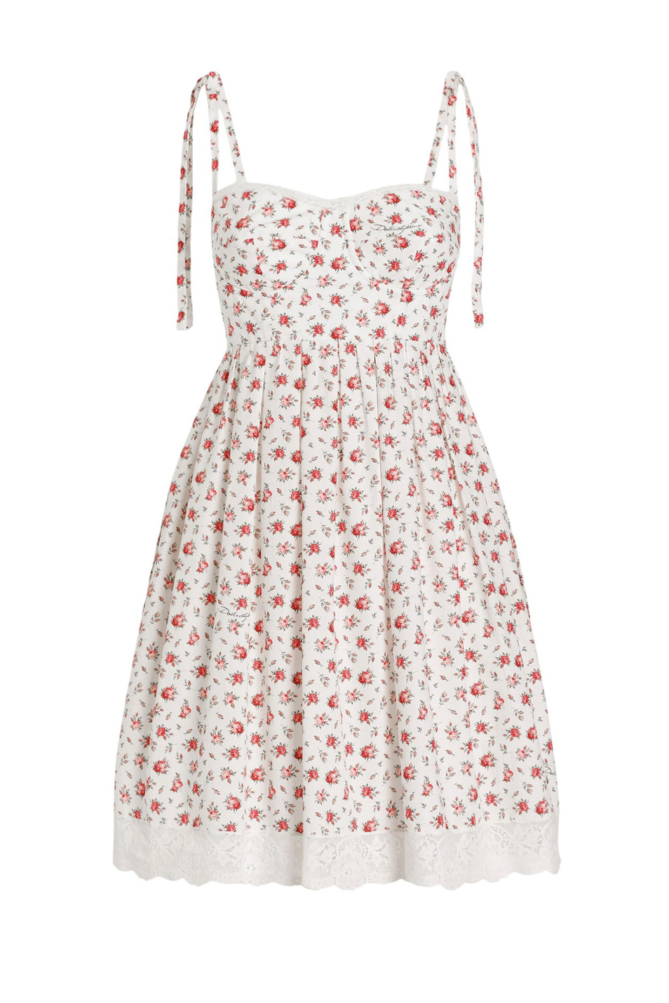 Женский Dolce & Gabbana Платье с цветочным принтом (цвет ), артикул F60F9T-HS5UB | Фото 1