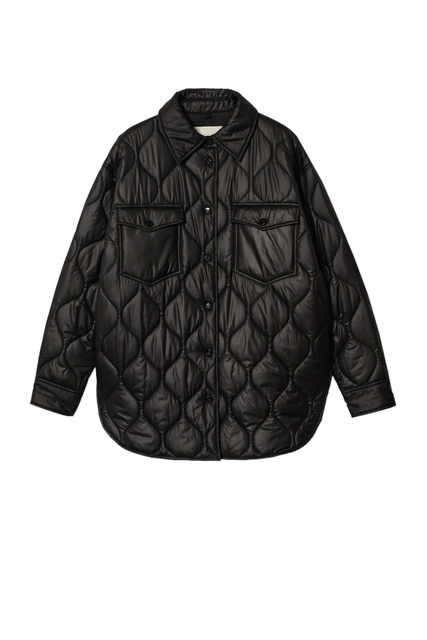 Стеганая куртка MUUU|Основной цвет:Черный|Артикул:37025133 | Фото 1