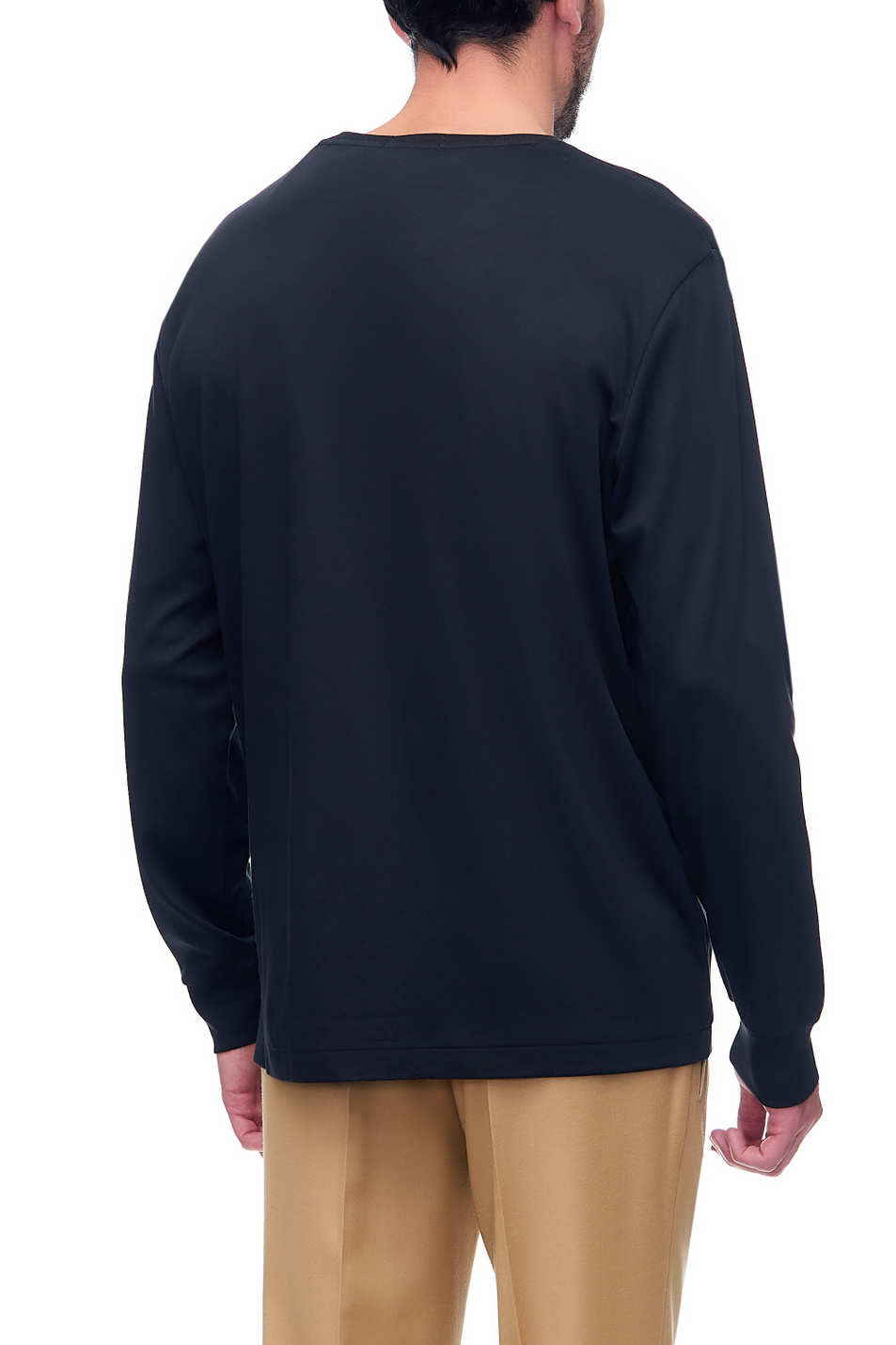 Мужской Polo Ralph Lauren Лонгслив из натурального хлопка (цвет ), артикул 710760121001 | Фото 4