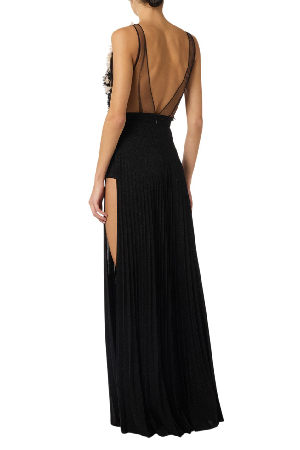 Женский Elisabetta Franchi Платье с декором (цвет ), артикул ABR4462E2 | Фото 3