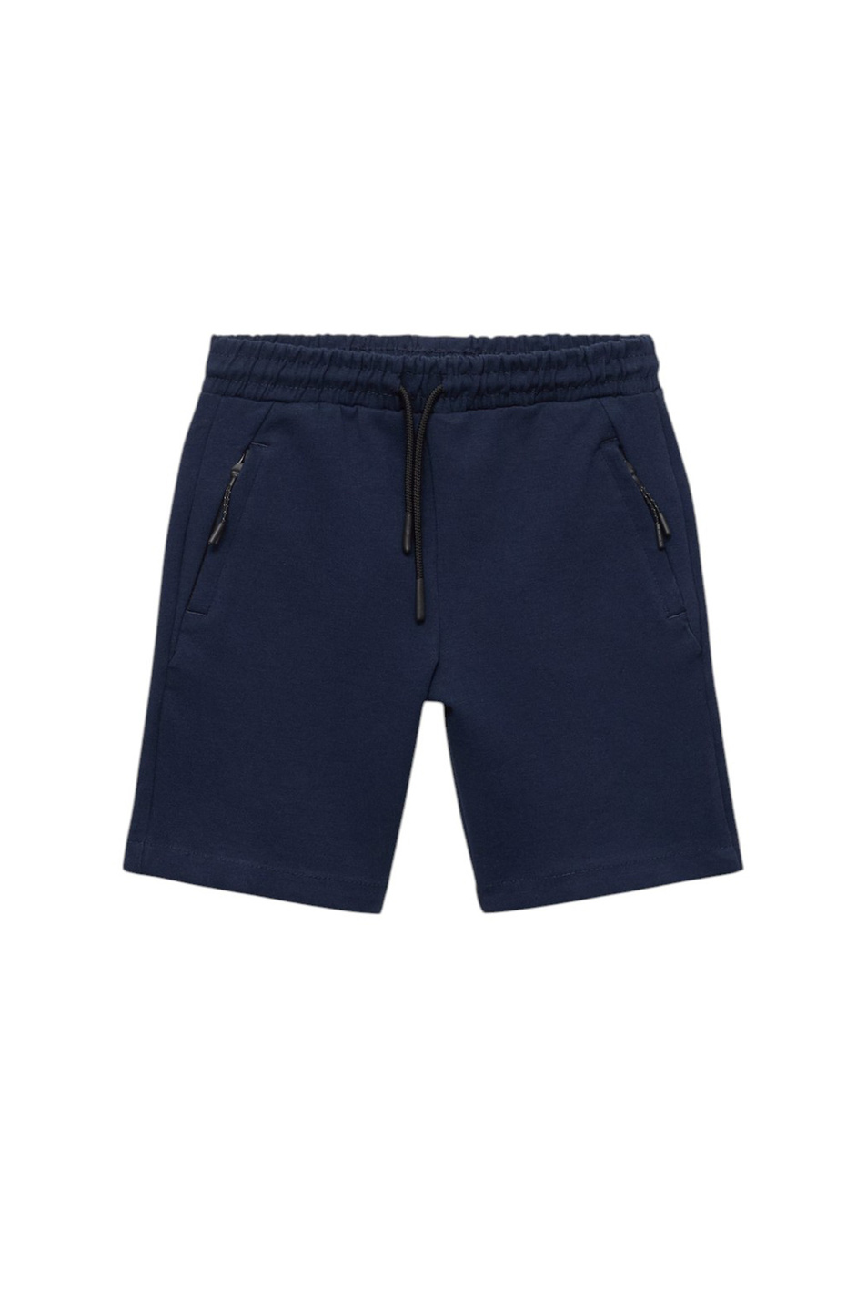 Мальчикам Mango Kids Шорты-бермуды ZIPSHORT из хлопка (цвет ), артикул 87037704 | Фото 1