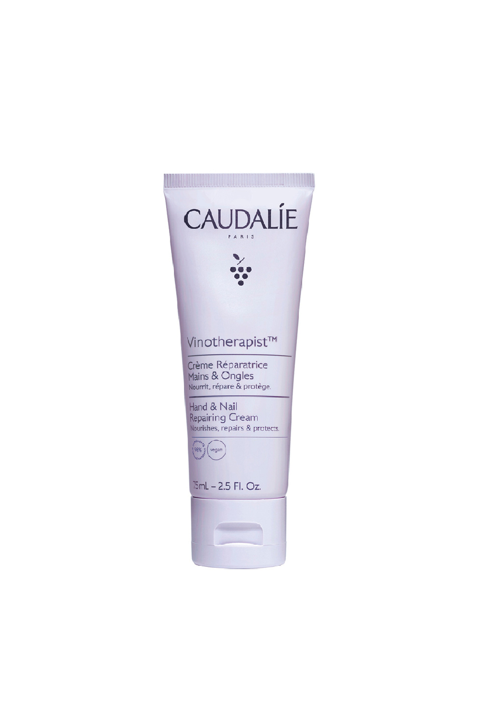 Не имеет пола Caudalie Крем для рук VINOTHERAPIST HAND AND NAIL CREAM, 75 мл (цвет ), артикул 361 | Фото 1