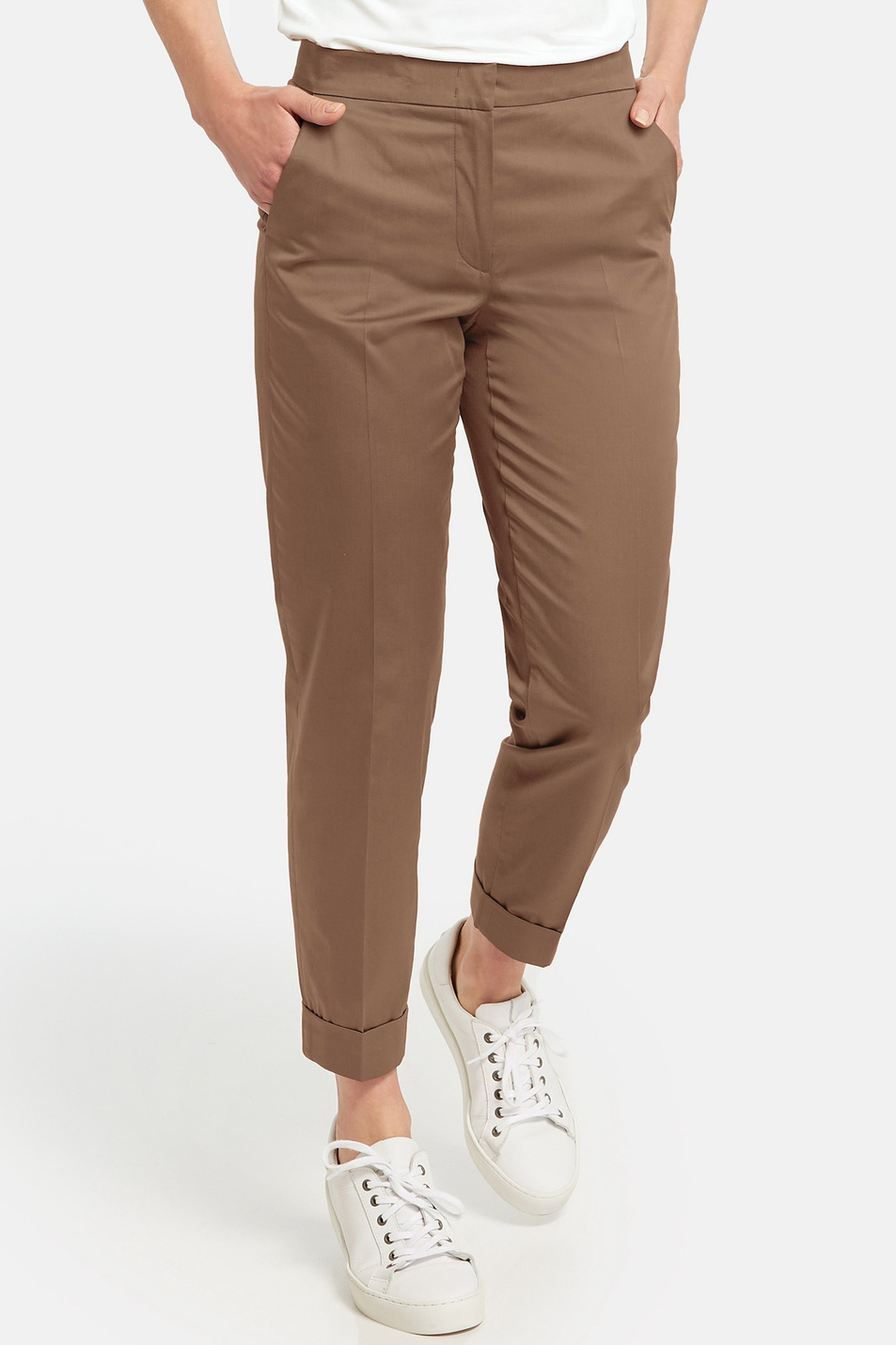 Женский Gerry Weber Брюки из эластичного хлопка (цвет ), артикул 320022-31370 | Фото 1