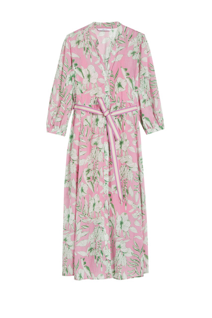 Платье VALORE с рукавами 3/4 и поясом|Основной цвет:Розовый|Артикул:72212222 | Фото 1
