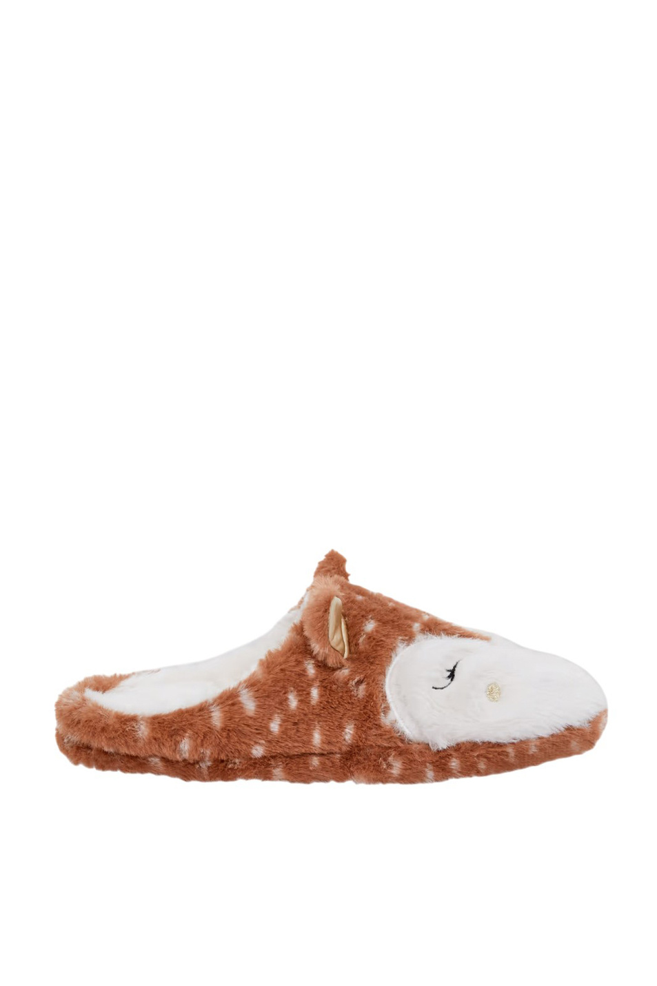 Тапочки JINO из искусственного меха|Основной цвет:Коричневый Женский Etam Тапочки JINO из искусственного меха (цвет ), артикул 6555848 | Фото 1