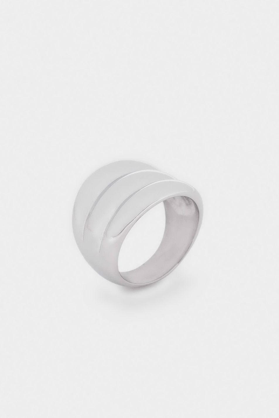 Parfois Объемное кольцо из нержавеющей стали (цвет ), артикул 177728 | Фото 1