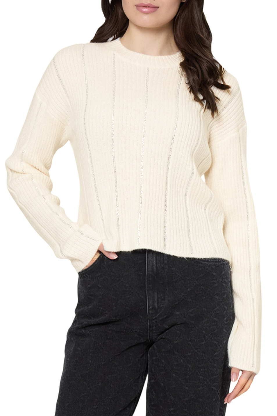 Женский HUGO Джемпер Sviktor со стразами (цвет ), артикул 50548259 | Фото 4