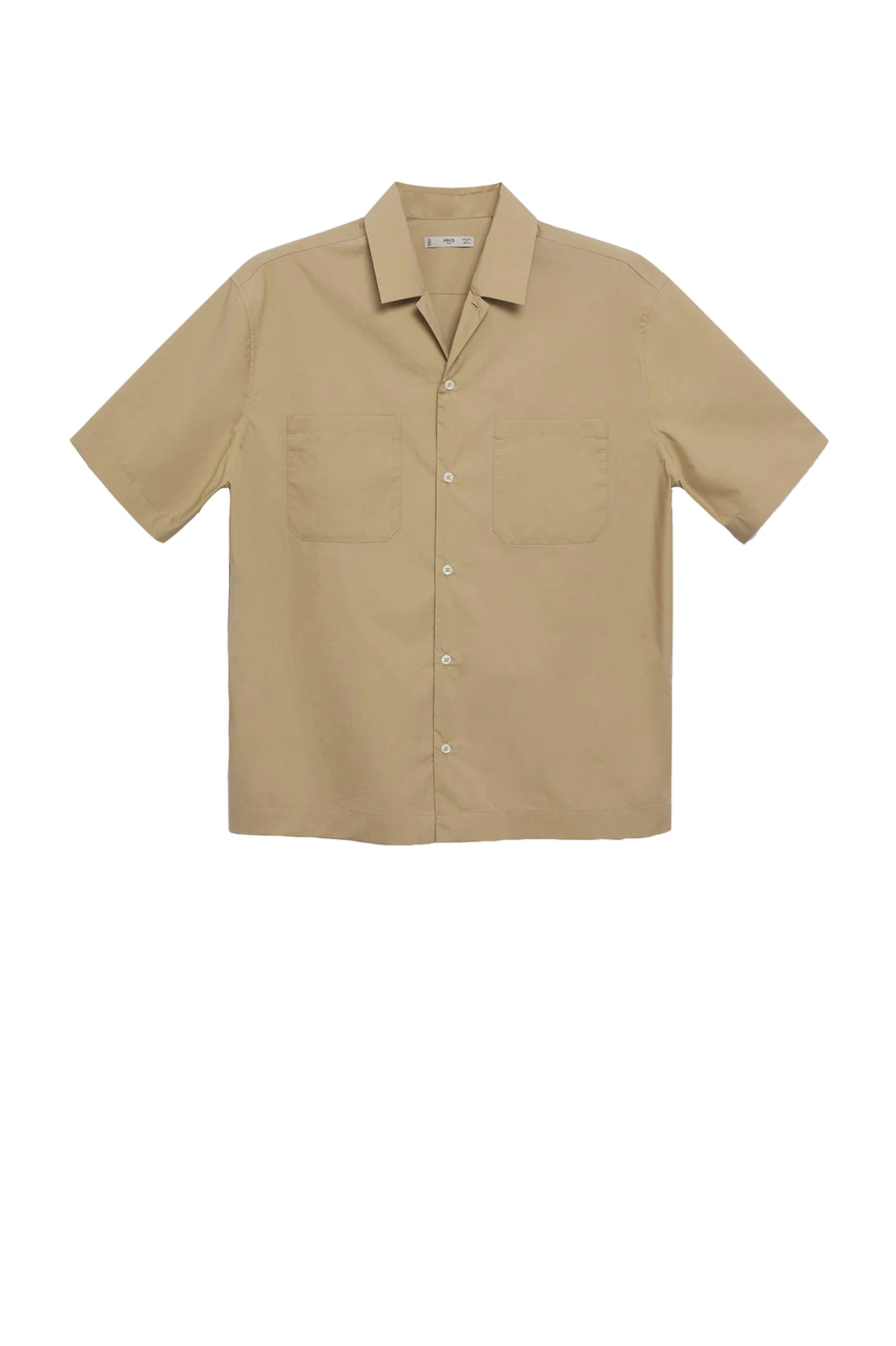 Рубашка MANRESA с нагрудными карманами|Основной цвет:Бежевый|Артикул:17090120 | Фото 1