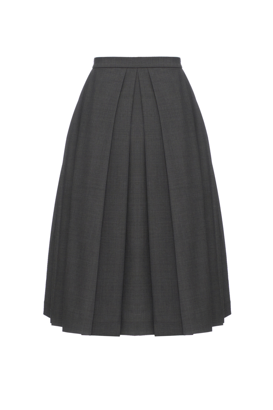 Женский ERMANNO SCERVINO Юбка-миди однотонная (цвет ), артикул D472O301TVW | Фото 2