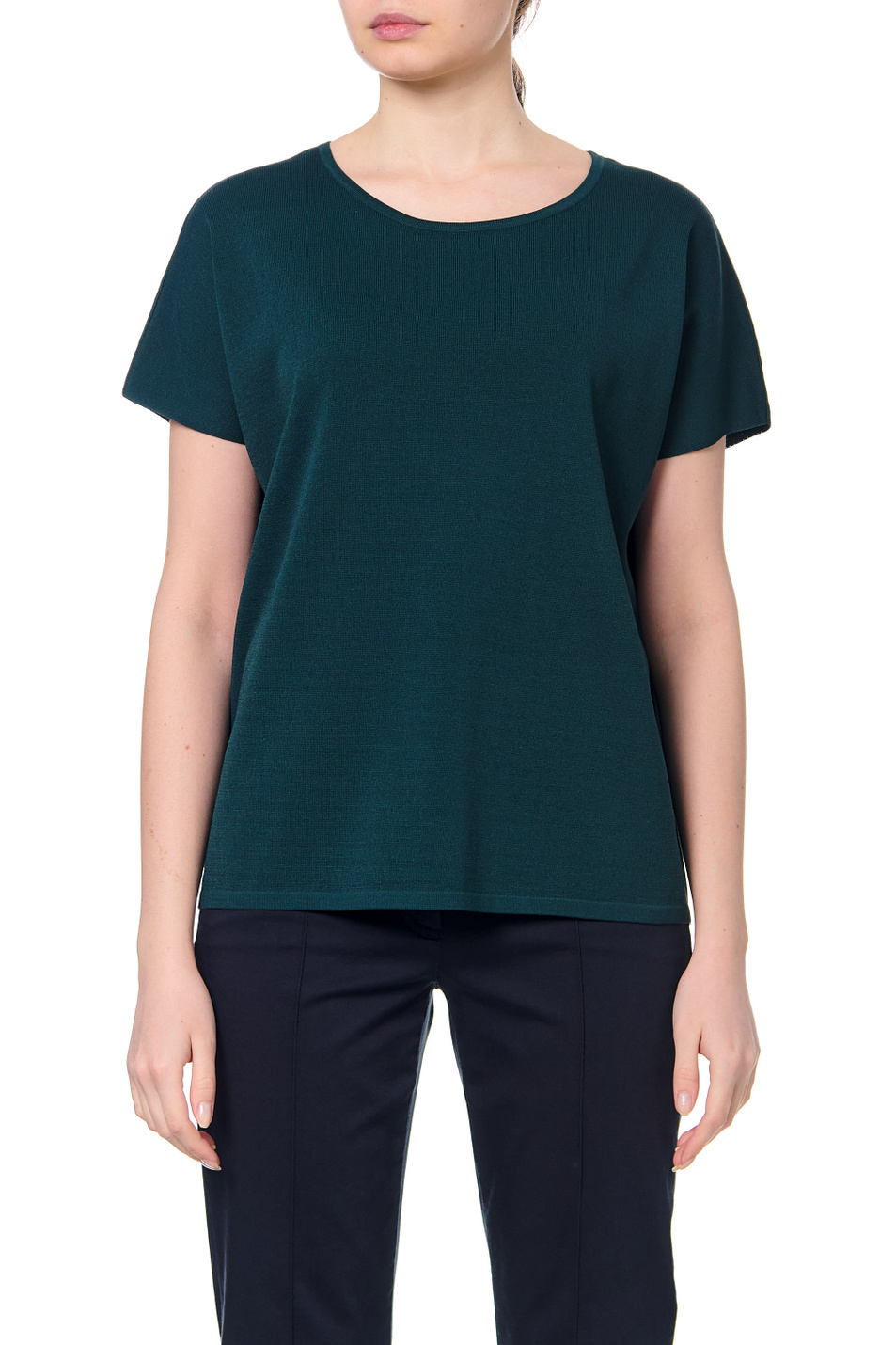 Женский Gerry Weber Футболка из вискозы свободного кроя (цвет ), артикул 670531-44709 | Фото 4