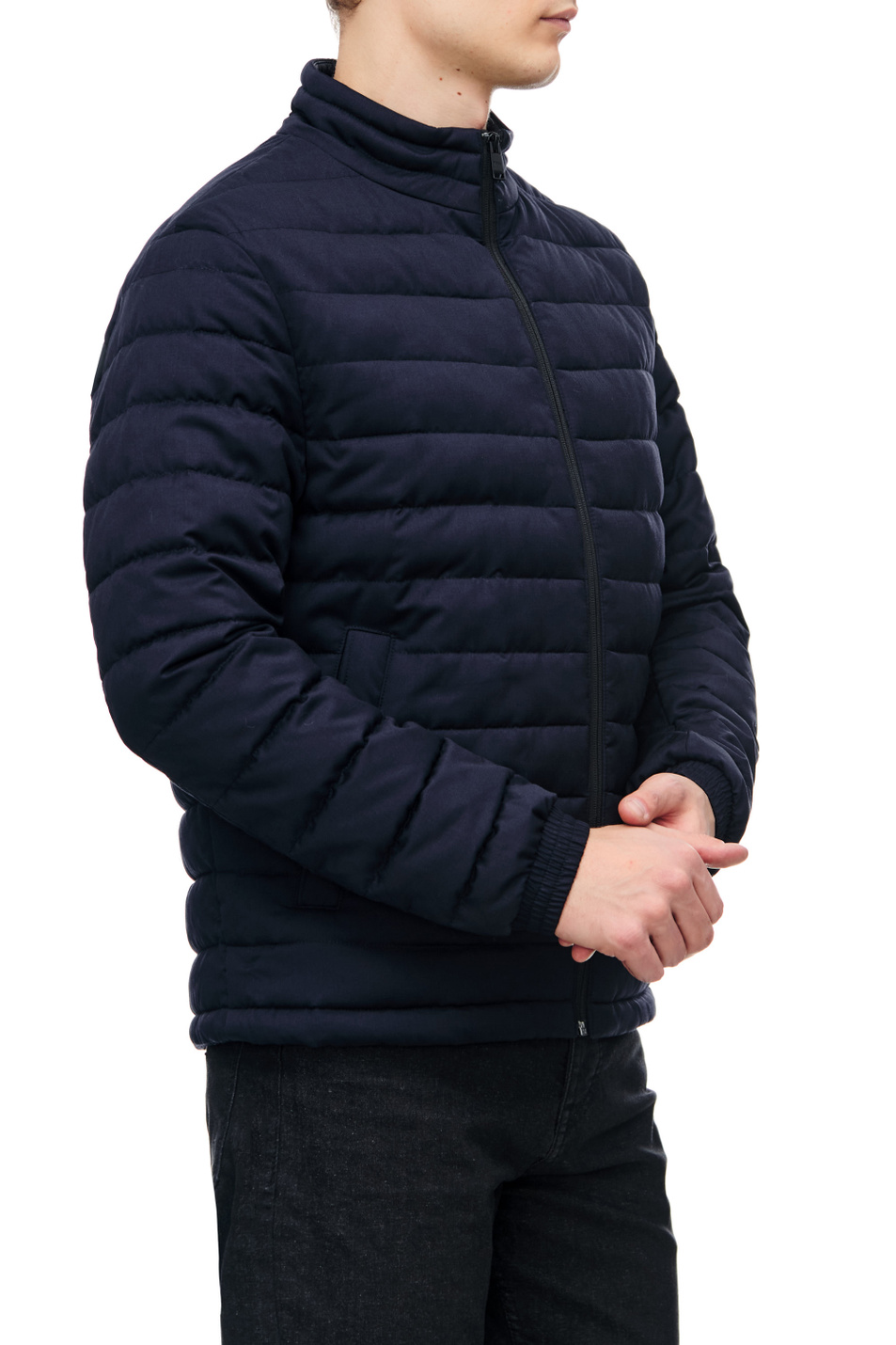 BOSS Стеганая куртка с воротником-стойкой (цвет ), артикул 50479640 | Фото 4