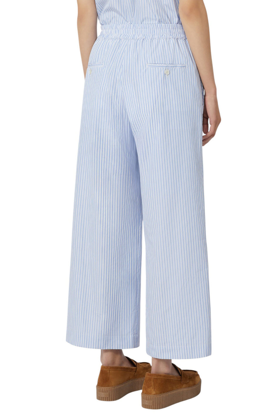 Женский Weekend Max Mara Брюки FLEUR из хлопка (цвет ), артикул 2525136021 | Фото 4