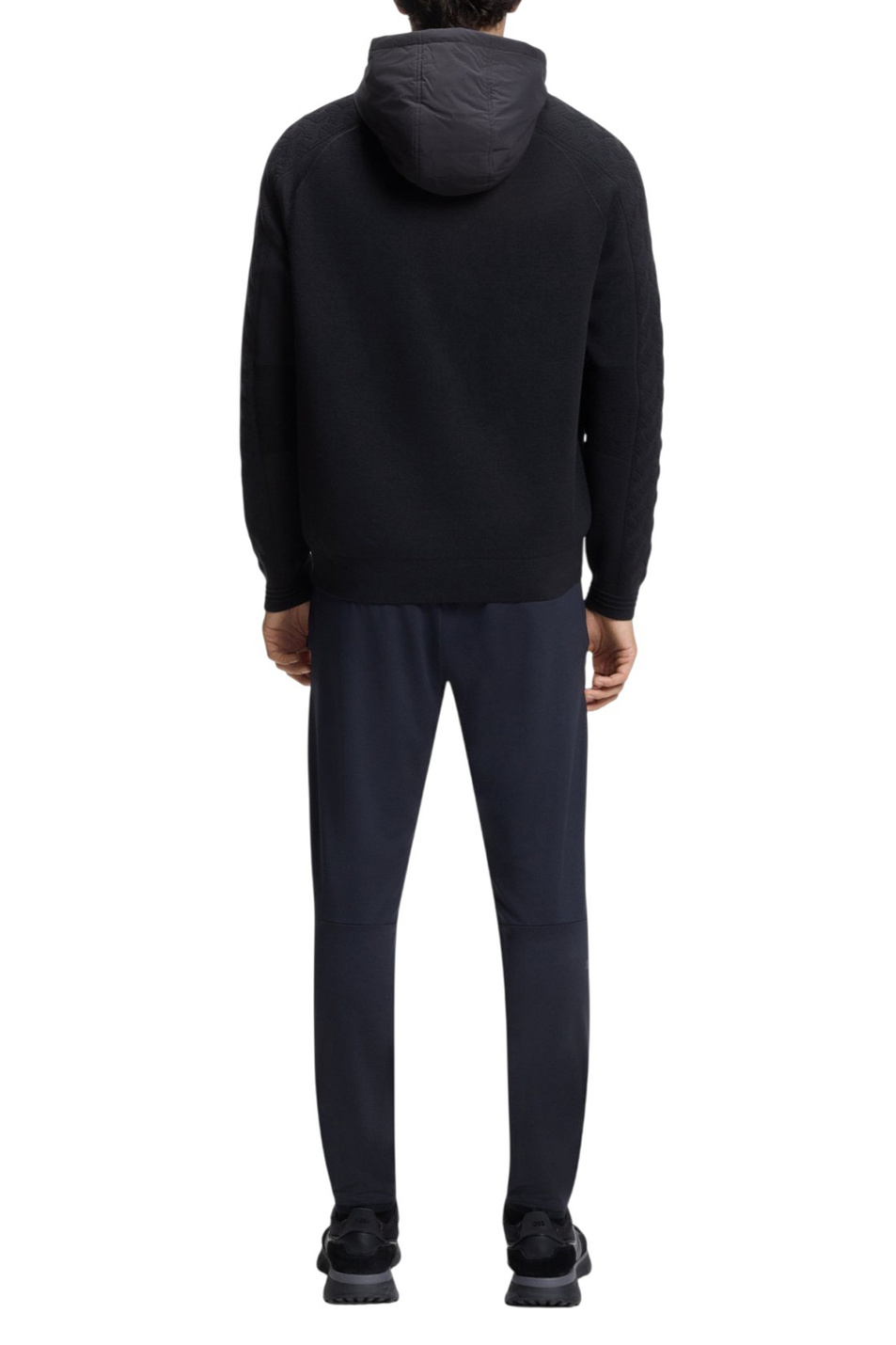 Мужской BOSS Куртка с шерстяными рукавами (цвет ), артикул 50547502 | Фото 4