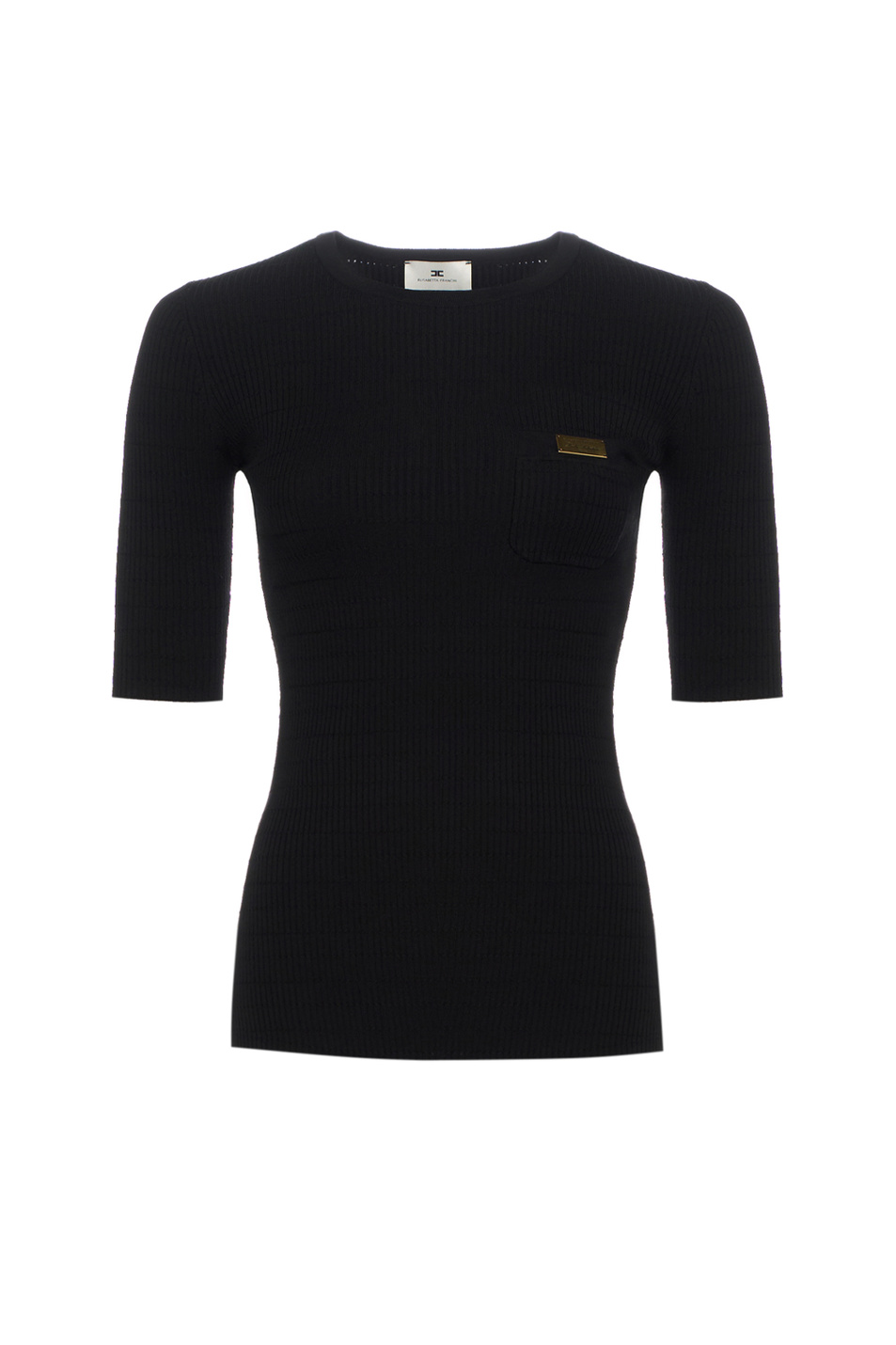 Женский Elisabetta Franchi Джемпер с логотипом (цвет ), артикул MK87B61E2 | Фото 1