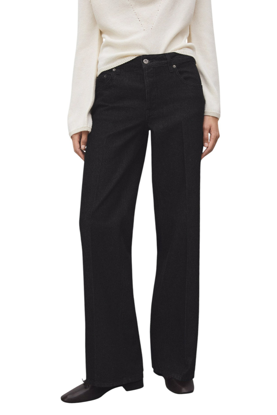 Женский Mango Джинсы MARTINA прямого кроя (цвет ), артикул 17046744 | Фото 3