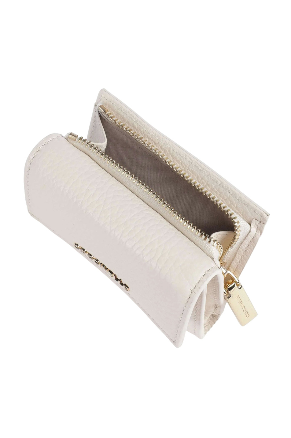 Кошелек METALLIC из натуральной кожи|Основной цвет:Кремовый Женский Coccinelle Кошелек METALLIC из натуральной кожи (цвет ), артикул E2MW511B801 | Фото 4