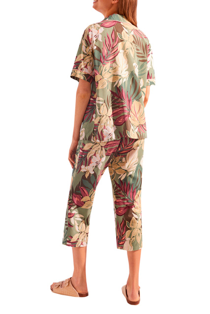 Пижама из вискозы с принтом|Основной цвет:Мультиколор|Артикул:3133472 | Фото 2
