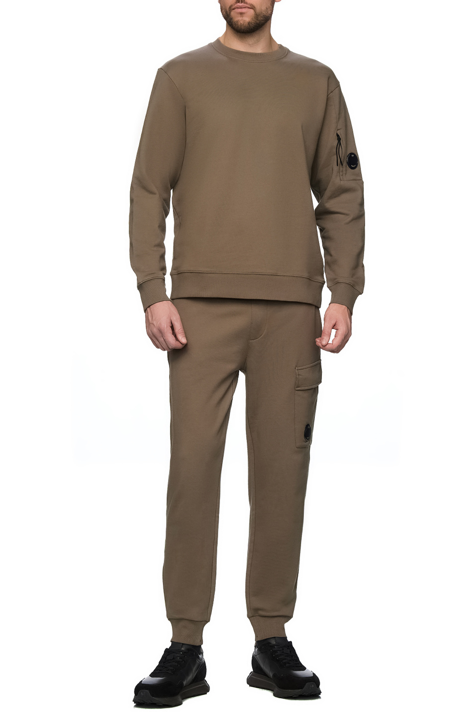 Мужской C.P. Company Свитшот из хлопка (цвет ), артикул 17CMSS023A005086W | Фото 2