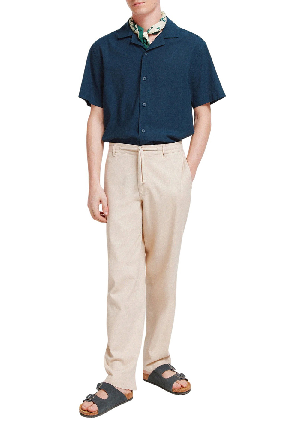 Мужской Springfield Брюки из хлопка (цвет ), артикул 1553715 | Фото 2