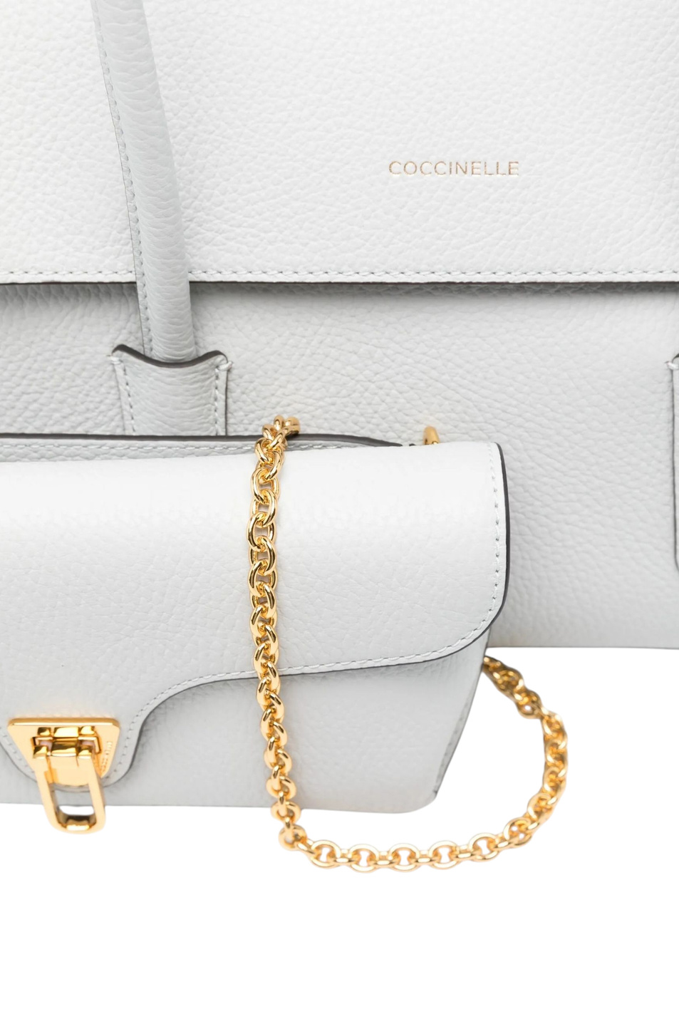 Женский Coccinelle Сумка DOUBLE со съемным кошельком (цвет ), артикул E1T8A180201 | Фото 4