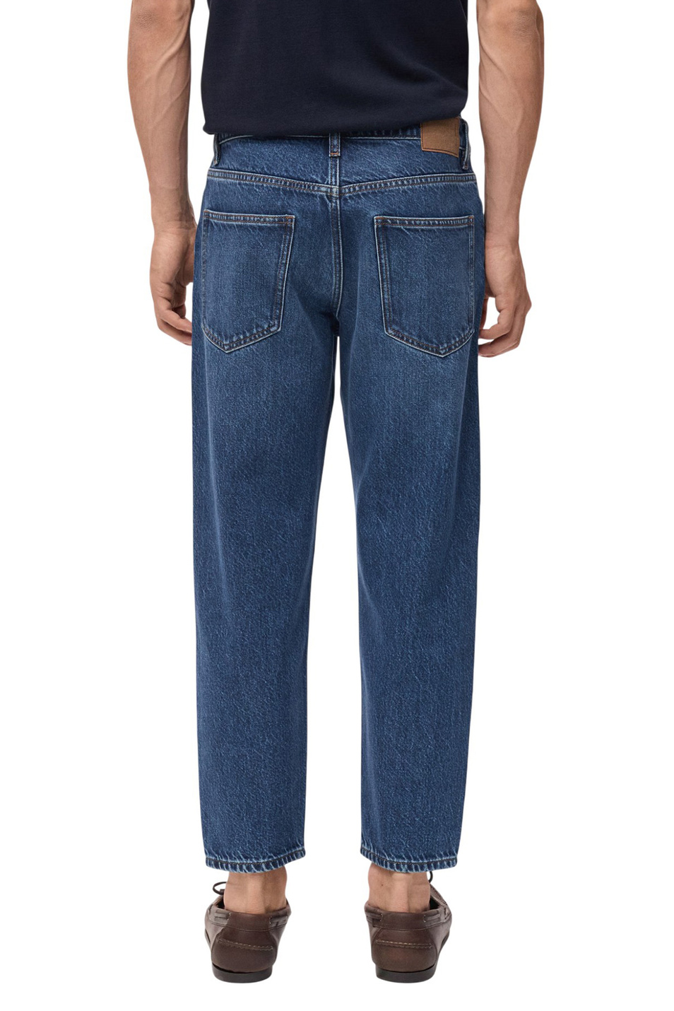 Джинсы SAMMY укороченные|Основной цвет:Синий Мужской Mango Man Джинсы SAMMY укороченные (цвет ), артикул 17005148 | Фото 4