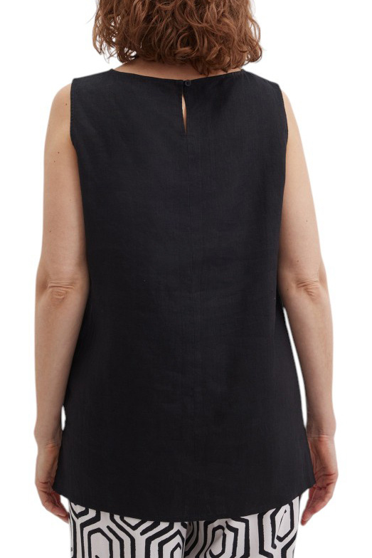 Женский Gerry Weber Блузка из льна (цвет ), артикул 560127-31235 | Фото 5