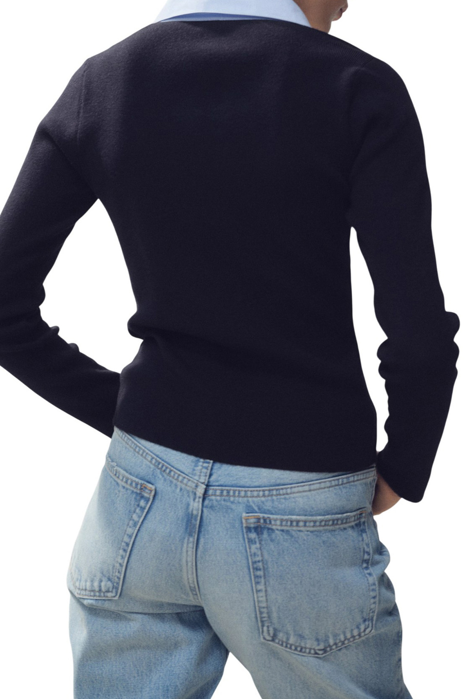 Женский Mango Джемпер-поло MARI изсмесовой вискозы (цвет ), артикул 27051330 | Фото 4