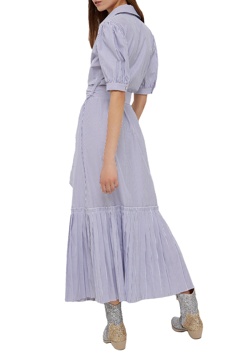 Liu Jo Платье-рубашка из поплина в полоску (цвет ), артикул WA2525T9320 | Фото 3