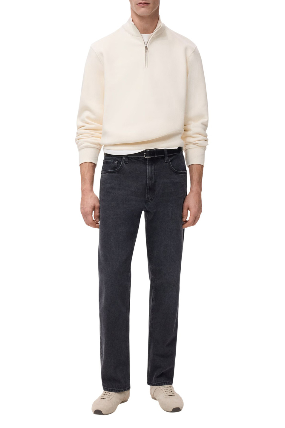 Мужской Mango Man Толстовка WINNY с воротником на молнии (цвет ), артикул 27021265 | Фото 2