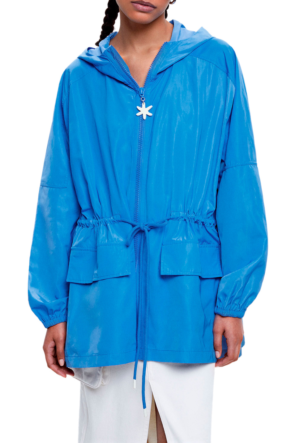 Женский Parfois Легкая куртка с капюшоном (цвет ), артикул 206665 | Фото 3