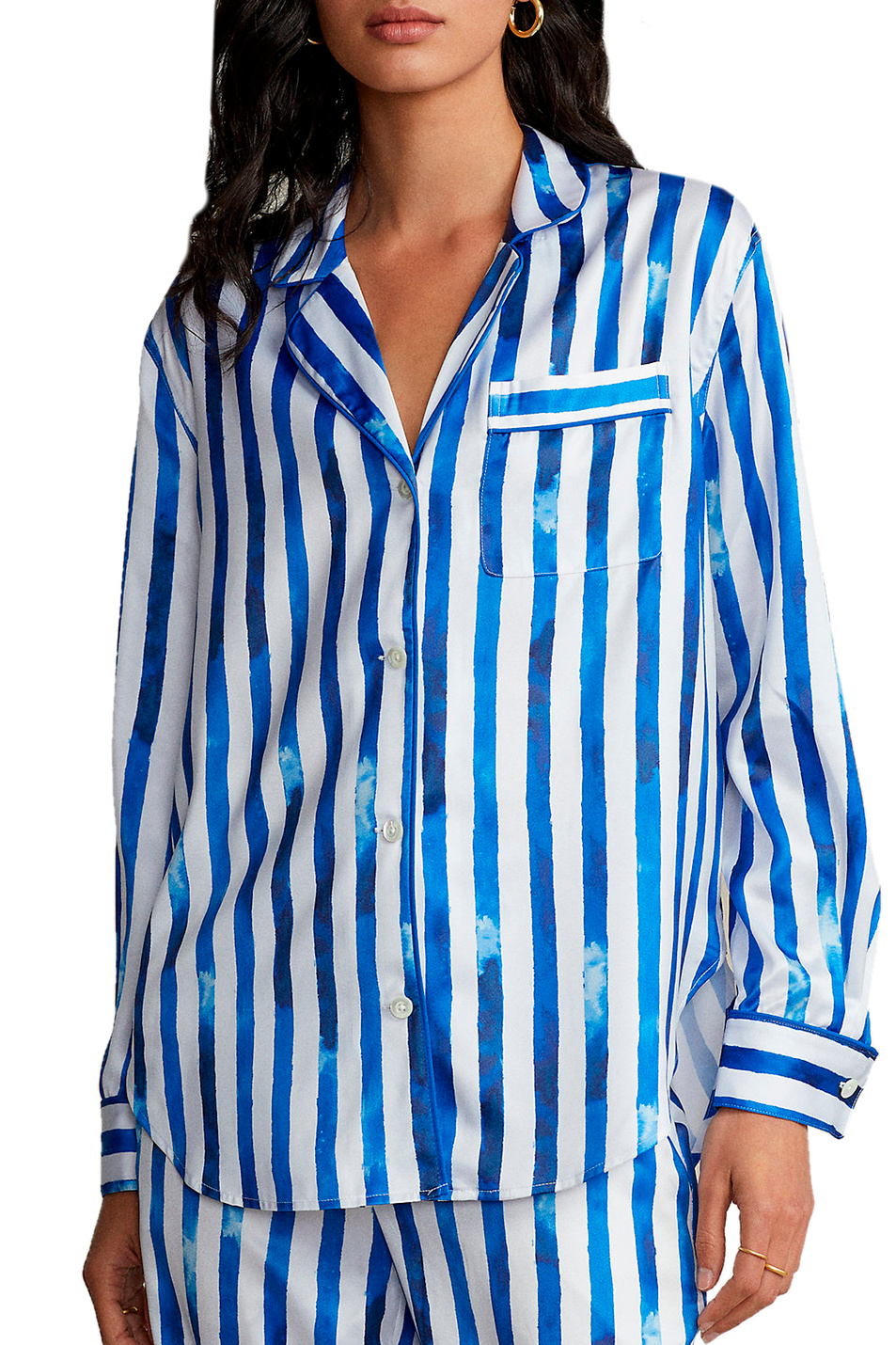 Женский Polo Ralph Lauren Атласная блузка (цвет ), артикул 211857025001 | Фото 3