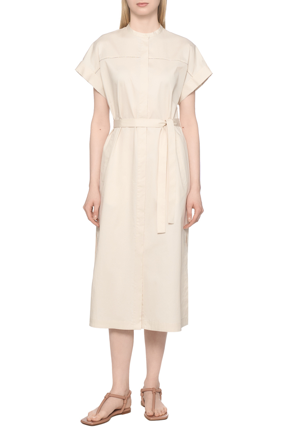 Женский Peserico Платье однотонное (цвет ), артикул A02564A-01979 | Фото 3