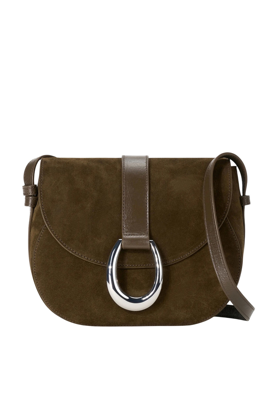 Женский STAUD Сумка BELLA из натуральной замши (цвет ), артикул H25F3009UN | Фото 1