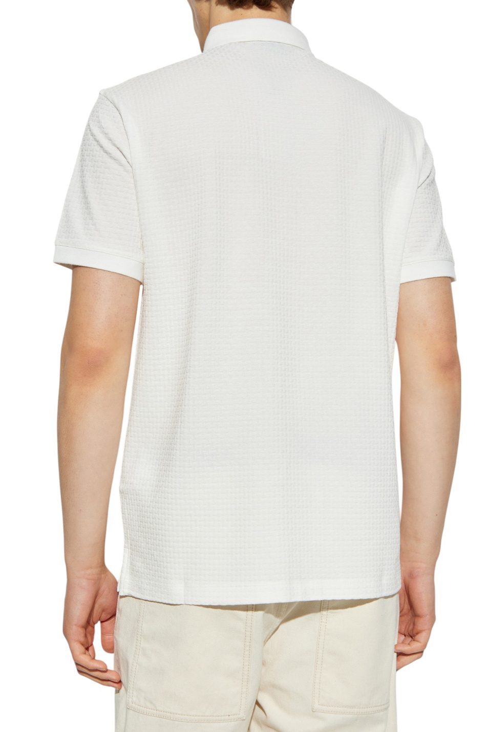 Мужской Emporio Armani Поло из хлопка (цвет ), артикул EM003012-AF10762 | Фото 4