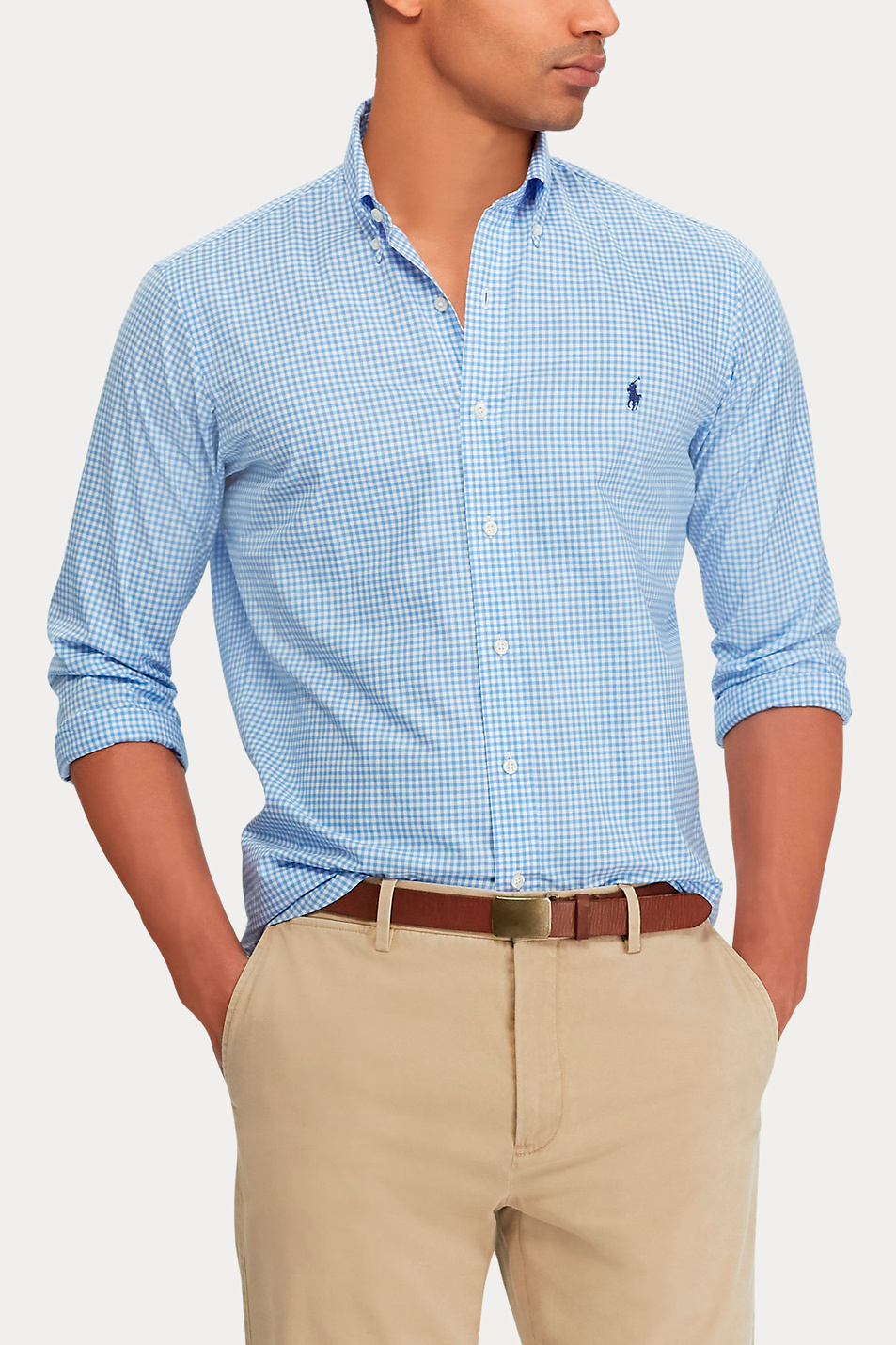 Polo Ralph Lauren Рубашка из натурального хлопка (цвет ), артикул 710705269001 | Фото 3