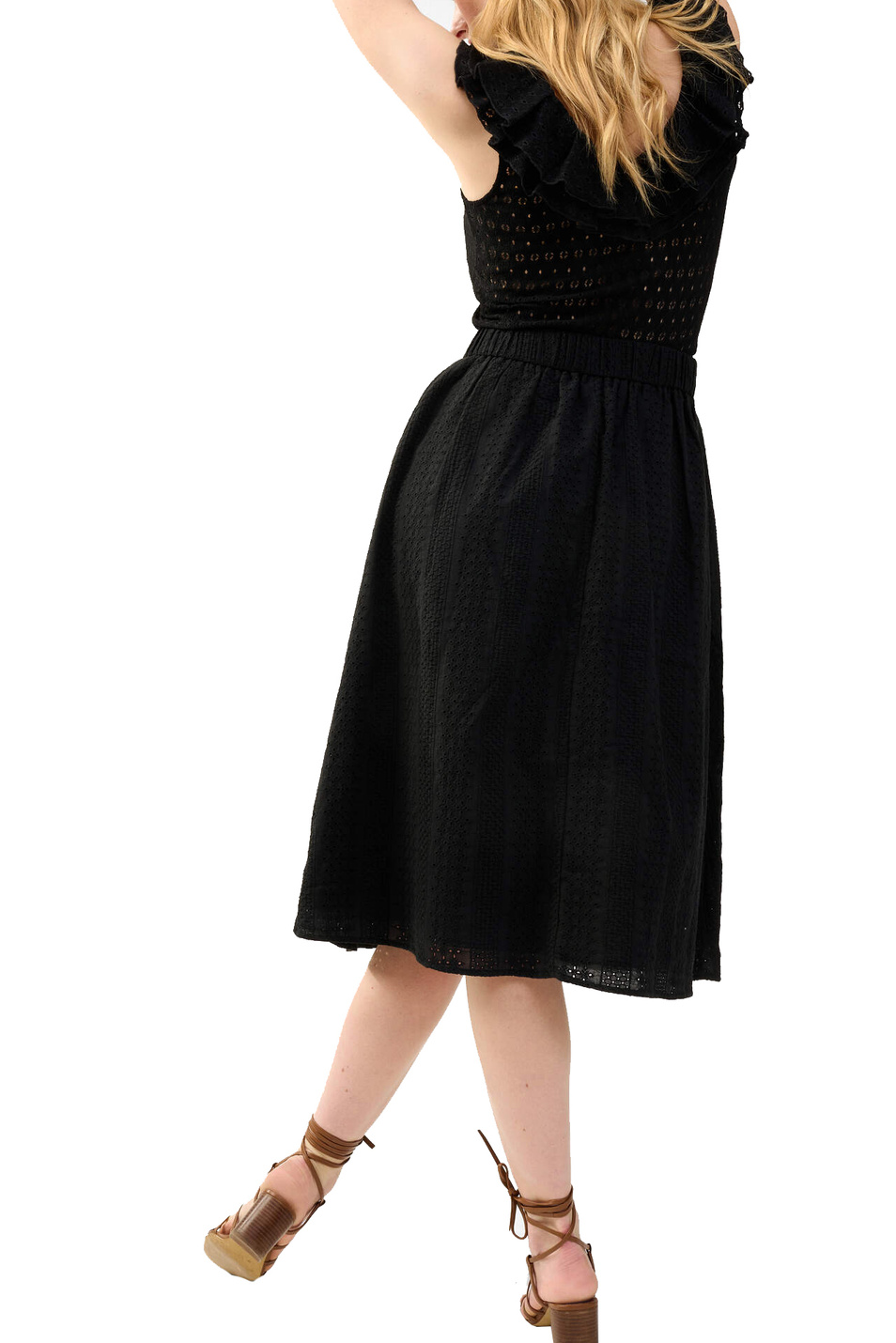 Orsay Расклешенная юбка из натурального хлопка (цвет ), артикул 724307 | Фото 3