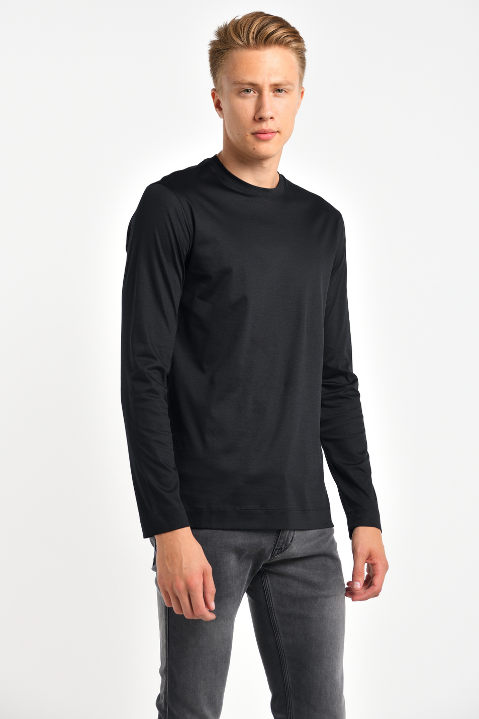 Мужской Zegna Лонгслив (цвет ), артикул VV348-ZZ642-K09 | Фото 1