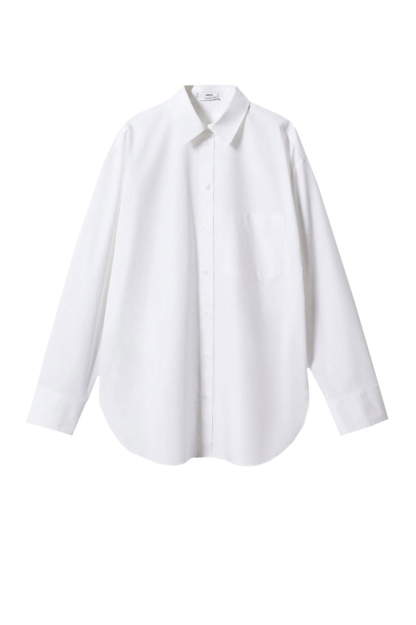 Рубашка JUANES из натурального хлопка|Основной цвет:Белый|Артикул:57010241 | Фото 1