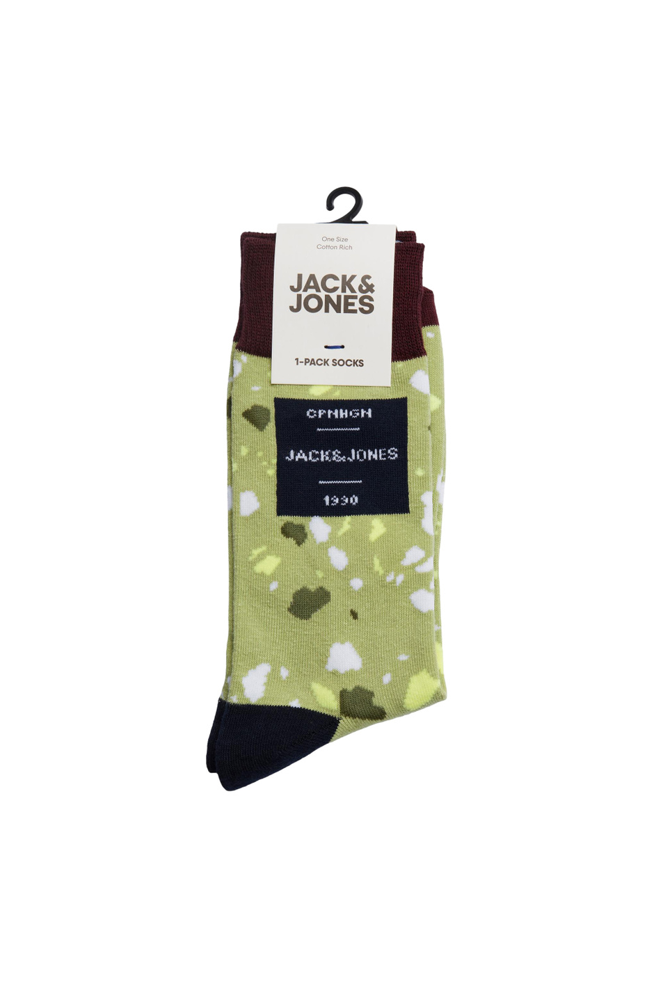 Jack & Jones Носки из эластичного хлопка с принтом (цвет ), артикул 12194953 | Фото 2