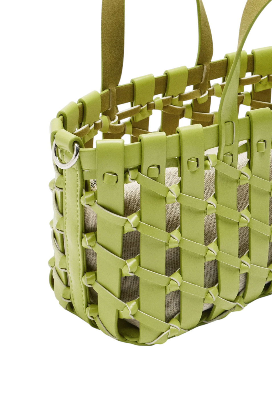 Женский Parfois Сумка-тоут плетеная (цвет ), артикул 235306 | Фото 4