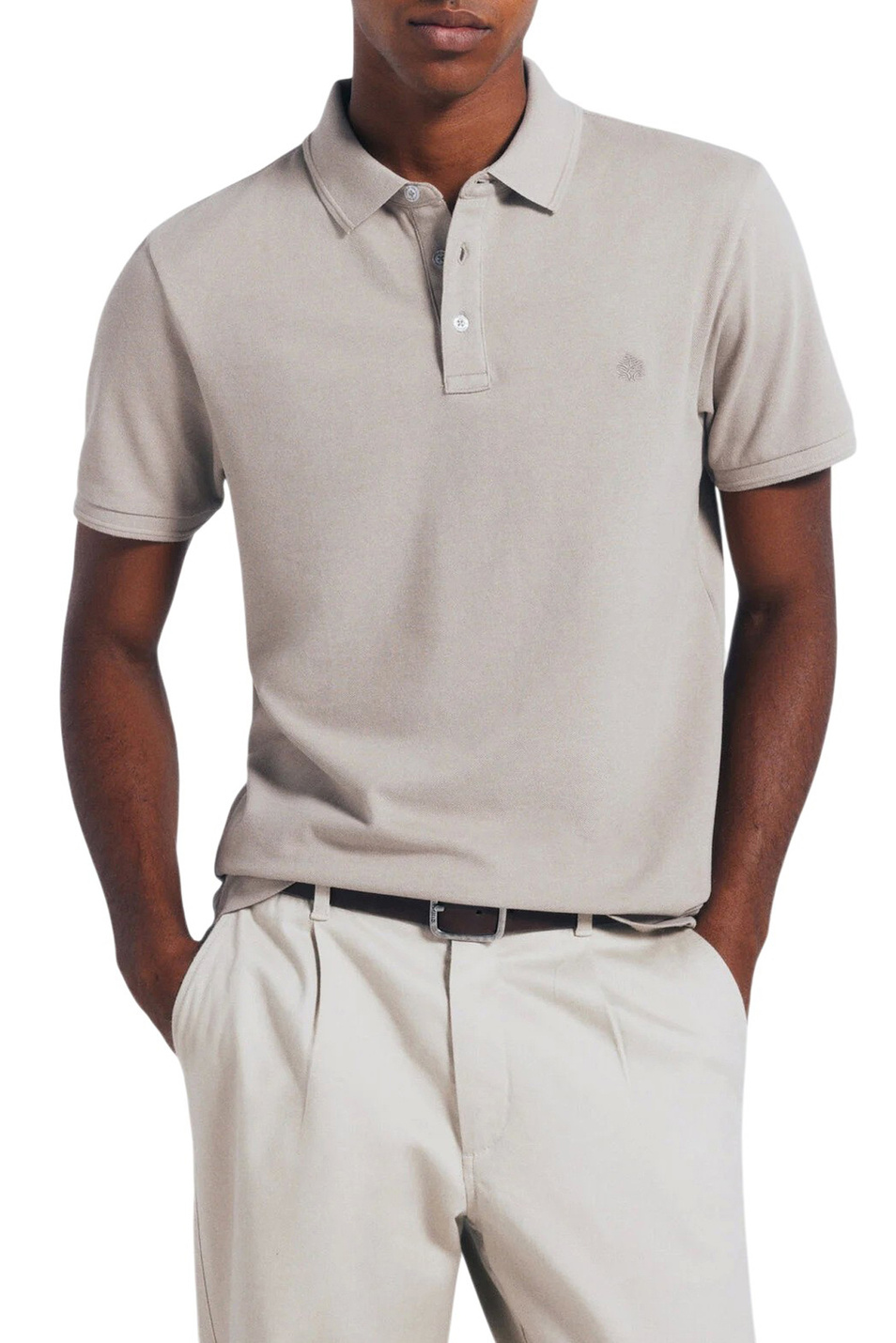 Мужской Springfield Поло из натурального хлопка (цвет ), артикул 4402323 | Фото 1