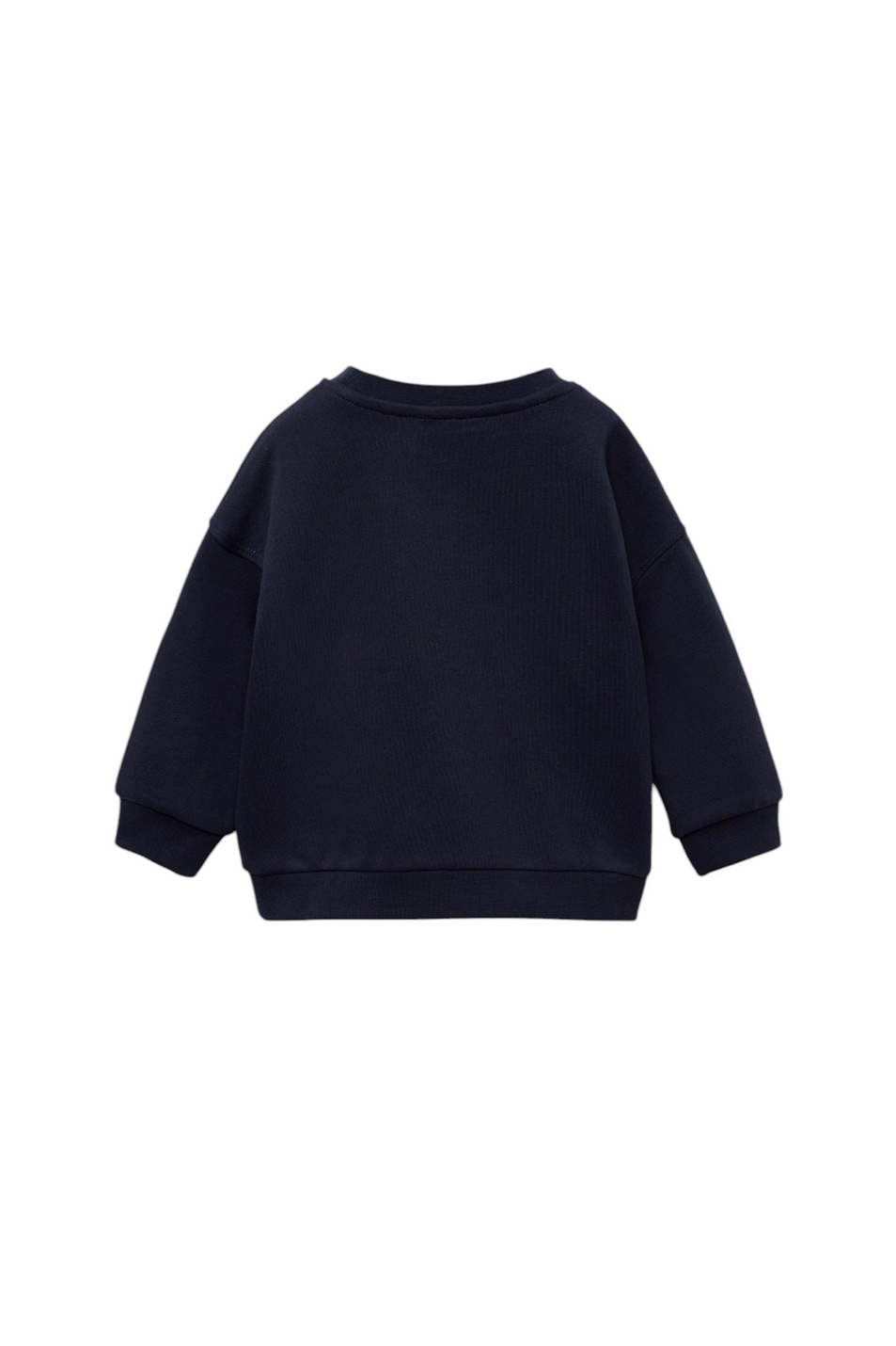 Малышам мальчикам Mango Kids Свитшот ALWAYS из хлопка (цвет ), артикул 87040633 | Фото 2
