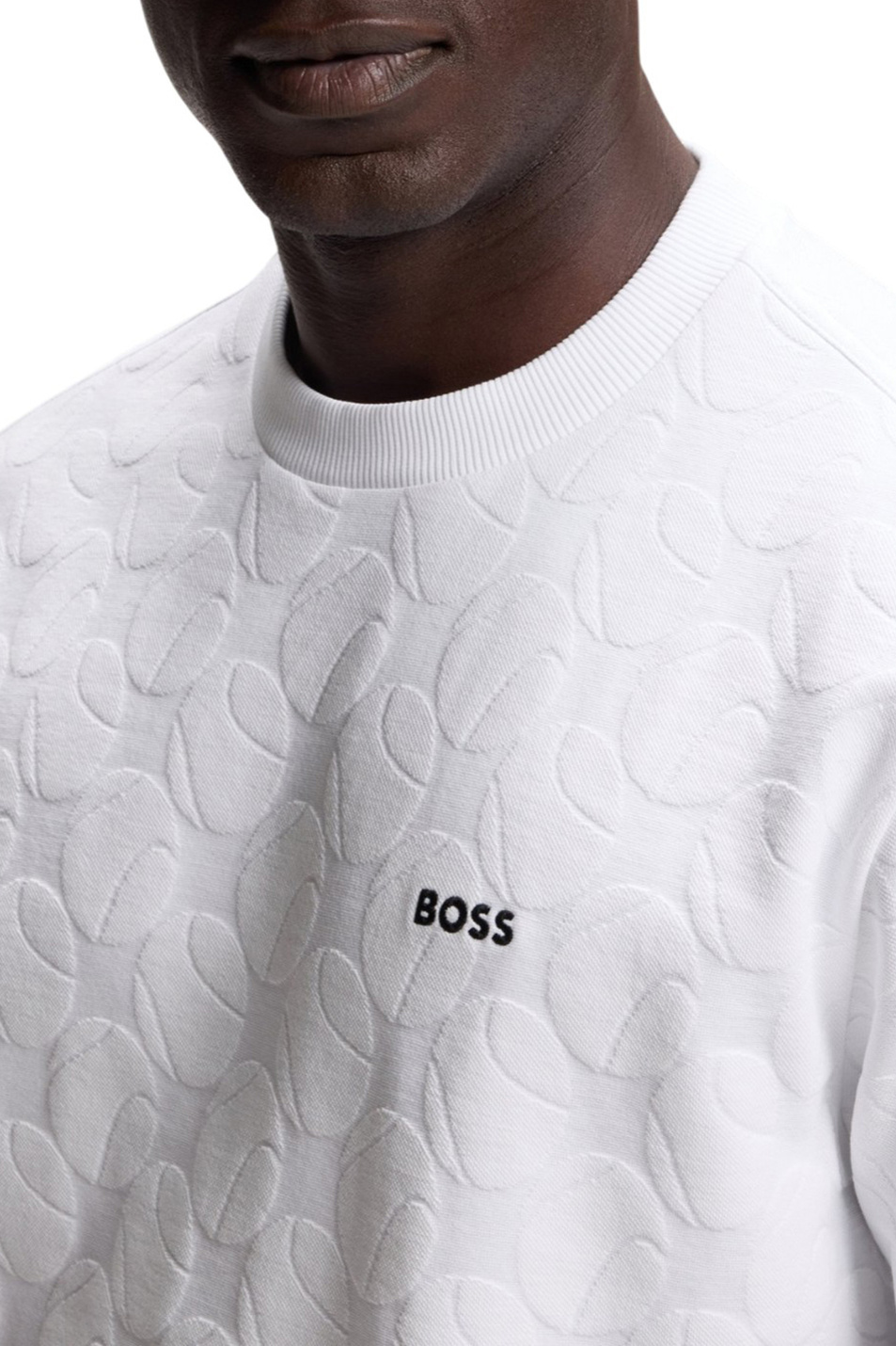 Мужской BOSS Футболка Member с логотипом (цвет ), артикул 50558867 | Фото 5
