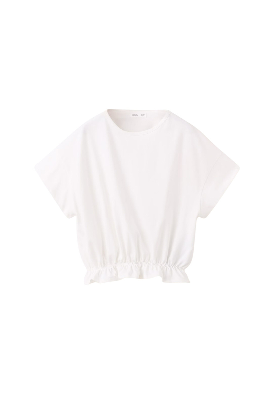 Девочкам Mango Kids Футболка EASY из хлопка (цвет ), артикул 37011398 | Фото 1