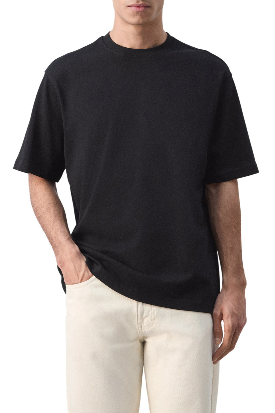 Мужской Mango Man Футболка ANOUK свободного кроя (цвет ), артикул 27054430 | Фото 3