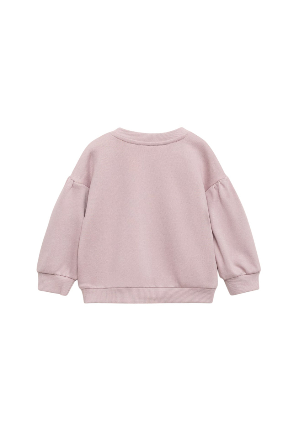 Малышкам девочкам Mango Kids Свитшот AMOUR из хлопка (цвет ), артикул 87063646 | Фото 2